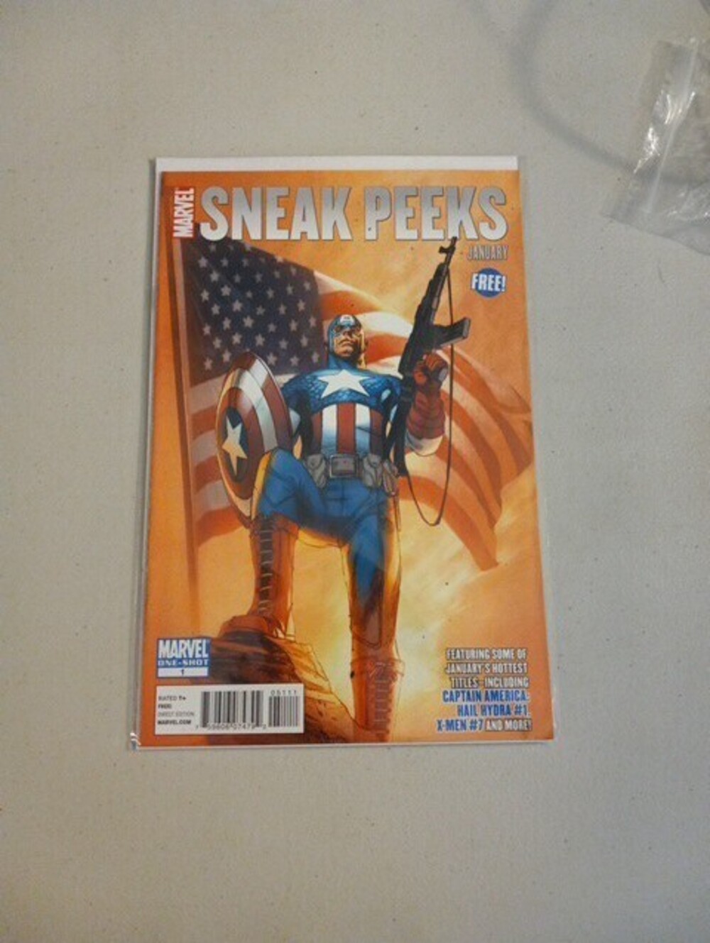 MARVEL SNEAK PEEKS JANUARY 2011 Marvel Comics